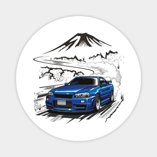 Nissan Skyline R34 Magnet